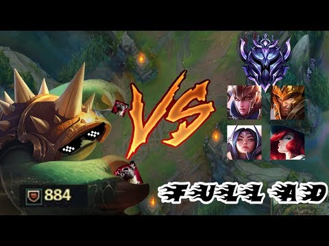 884+ Armor vs full AD (Rammus vs Diamond I Jarvan 9.20)