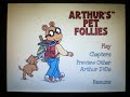 Arthur S Pet Follies DVD Menu Walkthrough 2004