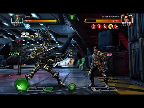 Warlock - 6 Star Rank 3 - Gameplay - Winter Soldier - 59 hits!