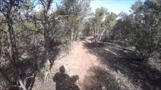 preview picture of video 'Cedro Peak - Coyote Split Trail'