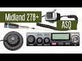 Midland 278Plus ASQ - радиостанция СиБи диапазона. Слушаем эфир, проводим связь. Midland 278Plus ASQ - радиостанция СиБи диапазона. Слушаем эфир, проводим связь.