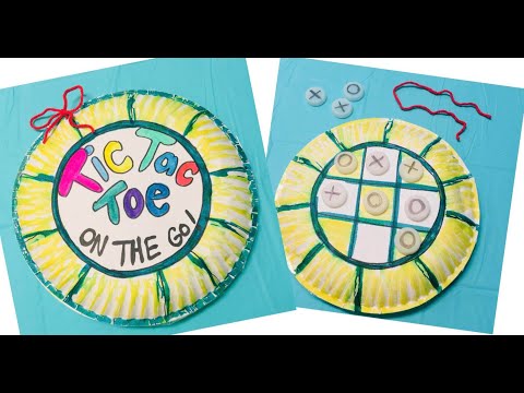 7/25/20 - Craft Project Video # 18 - Tic Tac Toe On The Go