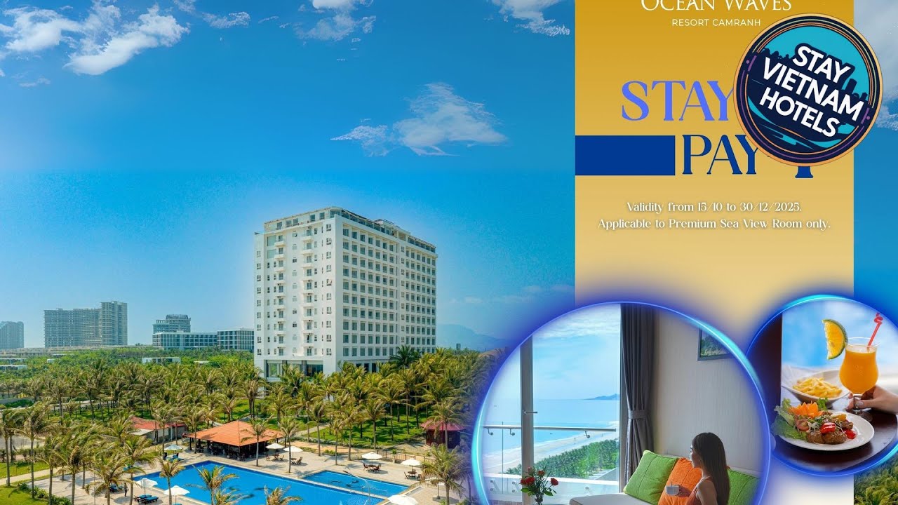 Ocean Waves Resort Cam Ranh | Nha Trang, Vietnam | Hotel Review 🌟
