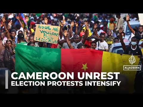Four killed in Cameroon as protests intensify ahead of presidential results