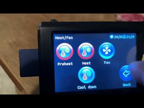 BTT TFT35 touch screen mode connect to Klipper (proof of concept)