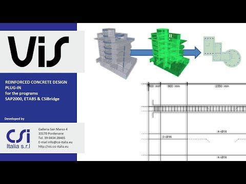VIS - Concrete design for SAP2000, ETABS and CSiBridge