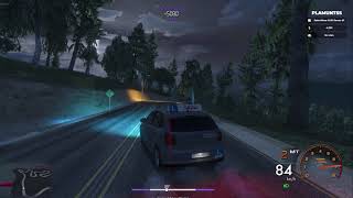 Unas curvas con un golf por deriphill | GTA V FiveM RetroWave Drift Server #1