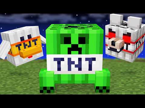 Craftee - Minecraft but Mobs are TNT