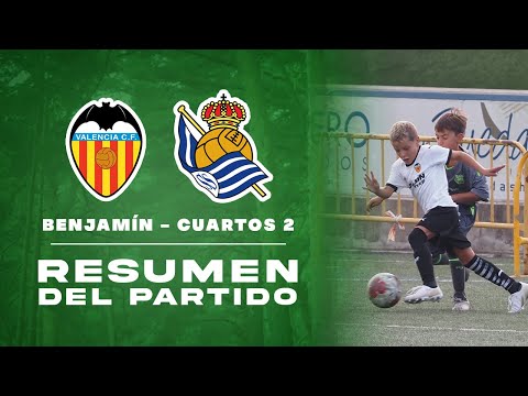 RESTV / Valencia CF 5 - Real Sociedad 1/ BENJAMÍN / 1/4 final - Fase ORO