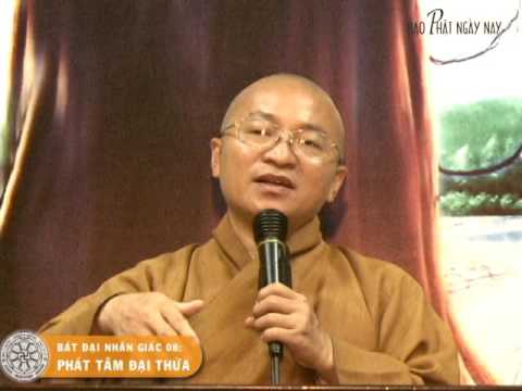 Bát Đại Nhân Giác 08: Phát tâm Đại thừa (25/07/2010) Thích Nhật Từ