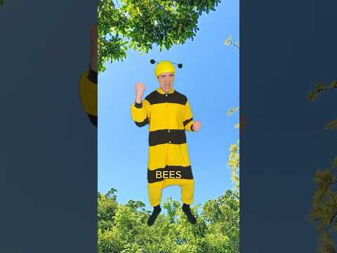 Man saves a bee's life #comedy #music #parody of Beautiful Things by Benson Boone