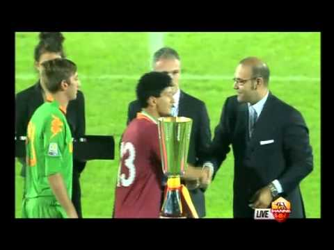 Primavera Supercoppa, Inter-Roma 1-2 (Bumba, Frediani, Premiazione)