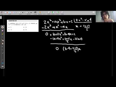 UNICAMP 2022 (1ª fase - Matemática) - POLINÔMIOS