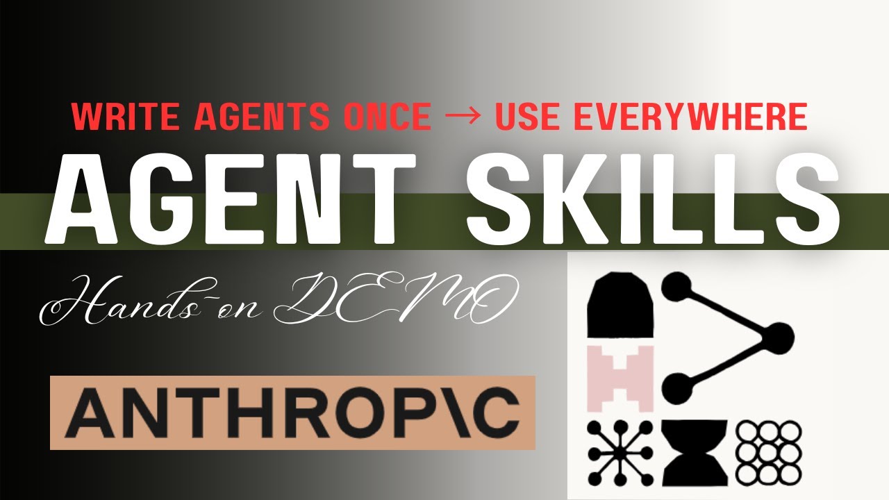 Anthropic Gifts Agent Skills: Give Your AI Consistent Expertise: Hands-on Demo