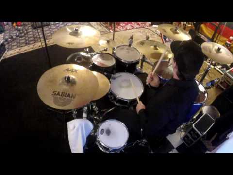 J Diggz featuring Neverending White Lights - This time guitar and drum cover