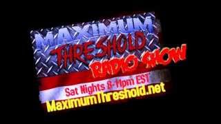 Scott Stapp Interview on Maximum Threshold Radio