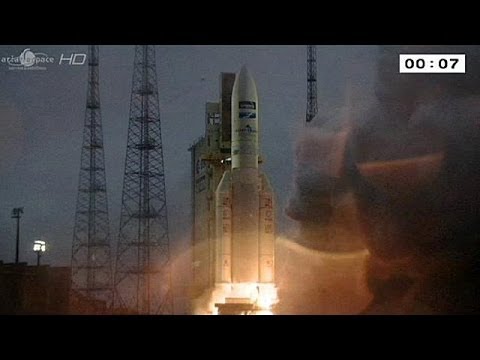 Arianespace blasts off