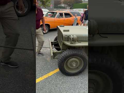Willys MB Jeep hand crank 1945 model #willys #jeep #militaryvehicle