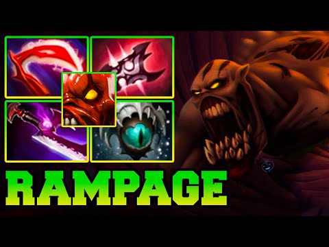 LifeStealer Dota 2 Rampage Hard Carry Guide Pro Gameplay Safelane Jungle Item Build 7.34