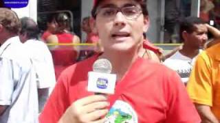 preview picture of video 'SiteBarra - Bruno do MPA Via Campesina em Barra de Sao Francisco no Banco do Brasil'
