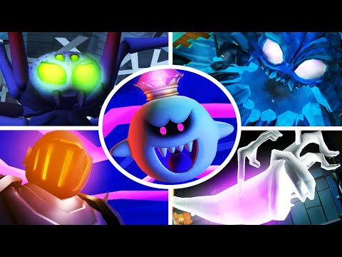 Luigi's Mansion 2: Dark Moon - All Bosses (3 Star Rank + No Damage)