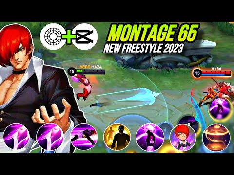 CHOU MONTAGE FREESTYLE 65 Outplay / Highlights / immune / Damage / HAZA Gaming | Mobile Legends