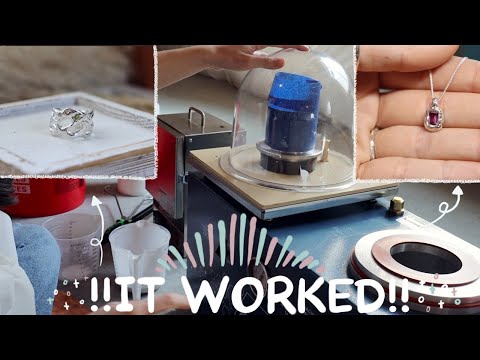 Lost Wax Casting Process | My FIRST TIME Casting My Own Jewelry at Home!