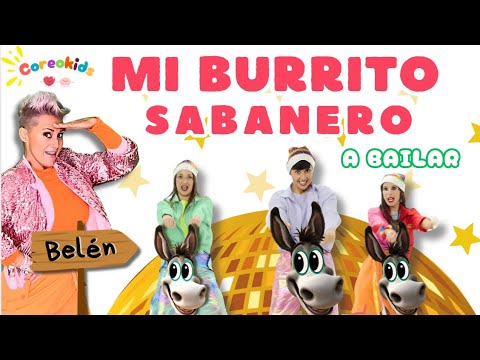 Mi Burrito Sabanero 🐪 | Villancico Infantil con Coreografía | Diverplay Baila Coreokids