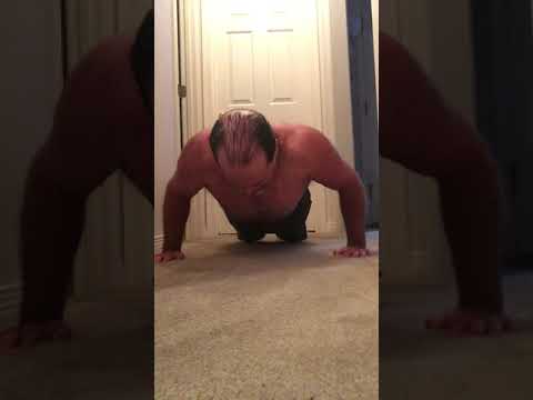 Randall Morris 262 push-ups in one set no locking out to rest.  Right out of bed.✝️🇺🇸🏆👍