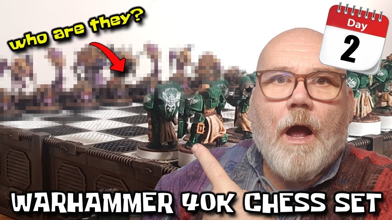 Want a Custom Warhammer 40K Chess Set? Watch This 3D Printing Guide Now