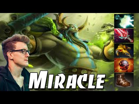 MIRACLE Nature`s Prophet Immortal Pro Gameplay   Dota 2 Patch 7.25b
