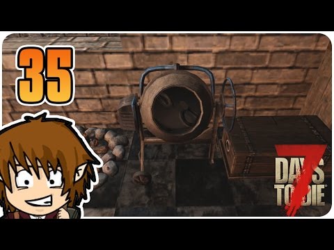 7 Days To Die Solo: ZEMENTMISCHER! [7 Days to Die Gameplay Deutsch Navezgane #35]