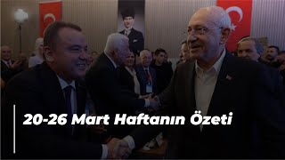 20-26 Mart Antalya Büyükşehir Belediyesi’nden Haftanın Özeti