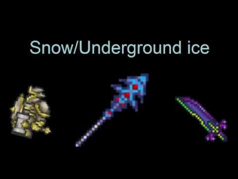 Terraria Soundtrack Snow/Underground Ice 1 Hour