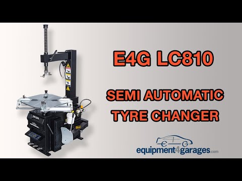 LC810 Semi Auto swing arm tyre changer - How 2 Use