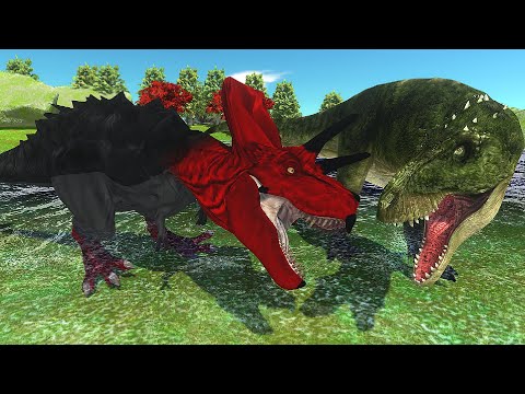 Bistahieversor Attacks Jurassic world! - Animal Revolt Battle Simulator
