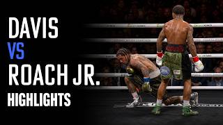Gervonta Davis vs Lamont Roach Jr. Highlights | He Took a Knee 😳