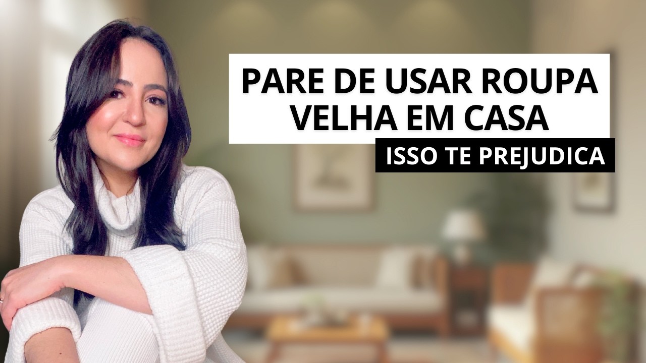 Não existe “roupa de sair” e “roupa de ficar em casa”!