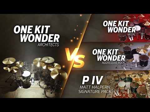 GGD One Kit Wonder: Architects Demo & Comparison with OKW: Metal | Aggressive Rock | P IV