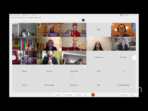 Prayer Session For World Peace and Prayer for Australia With Geshe Zopa