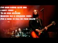 Buried Alive by Alter Bridge Lyrics