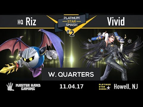 Platinum Star Smash 2 - HQ | Riz (Meta Knight, Fox) vs. Vivid (Bayo) - Winner's Quarters