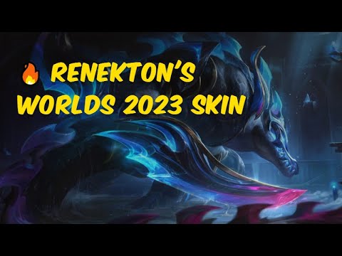 🔥 Renekton's Worlds 2023 Skin: Here's What We Know So Far! | #lol #lolnews #worlds2023 #lolupdate