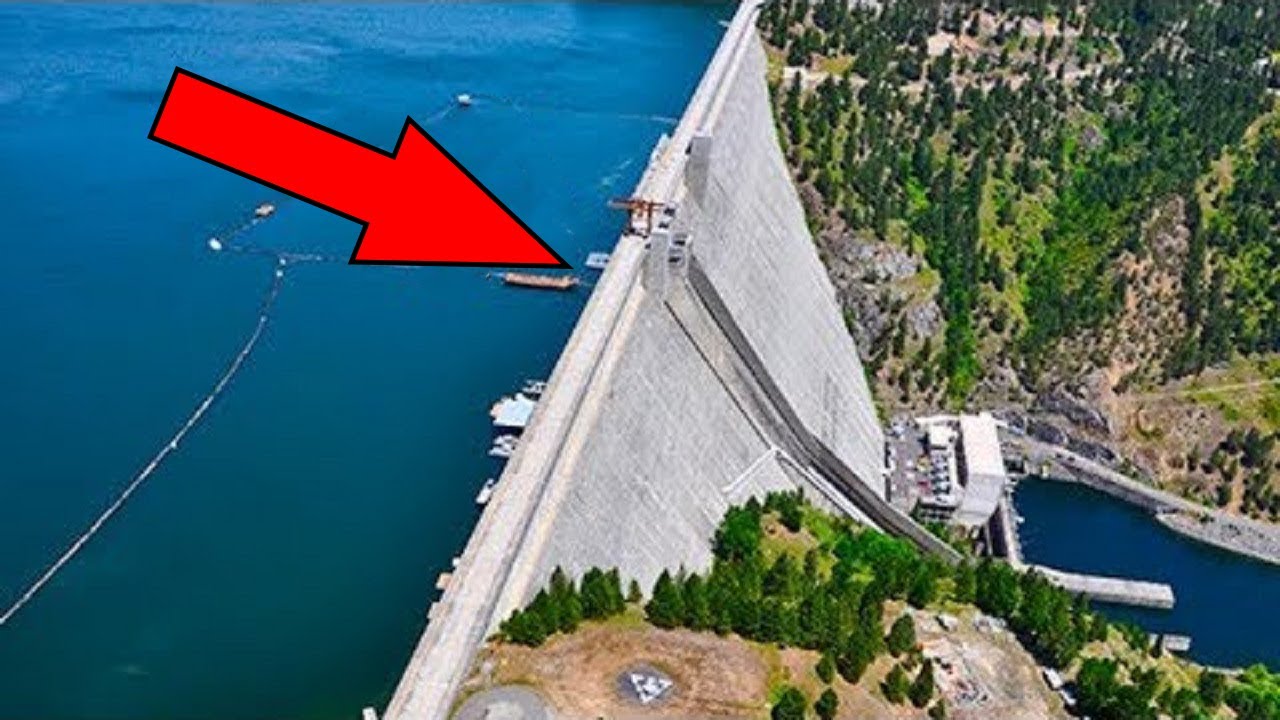 VEJA O QUE ACONTECE QUANDO UMA ENORME BARRAGEM É ABERTA!