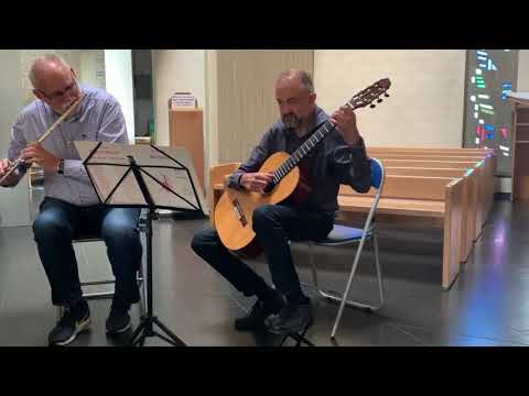 Sicilienne : G.B. Pergolesi. Christian Plouvier flute, Michel Verkempinck guitar.