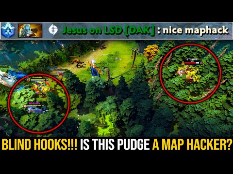 Incredible Blind Hooks!!! Is This Pudge a Map HACKER? | Pudge Official