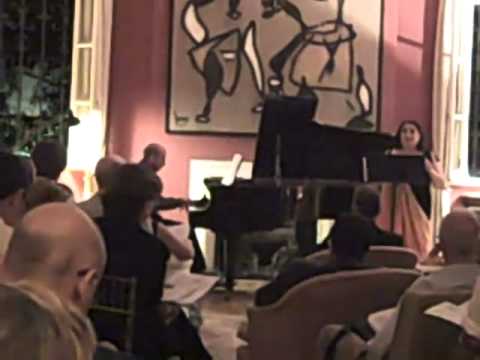 "Fêtes galantes" de Reinaldo Hahn/Sara Catarine & Carlos Urbaneja