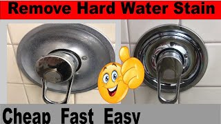 Best Way Remove Hard Water Stain Bio Friendly