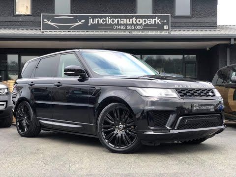 Land Rover Range Rover Sport 3.0 SDV6 Autobiography Dynamic Auto 4WD 5dr SVO Premium Palette Black