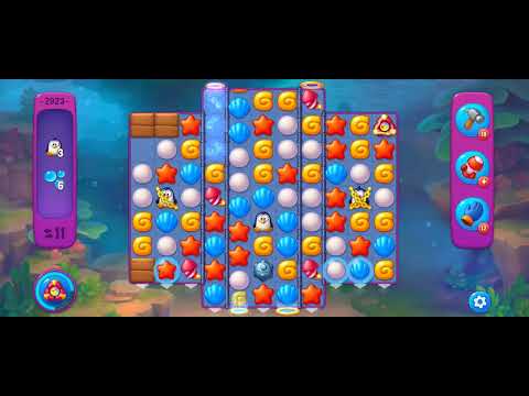 Fishdom Super Hard Level 2923 (with Double Super Lightning) @choraelmin